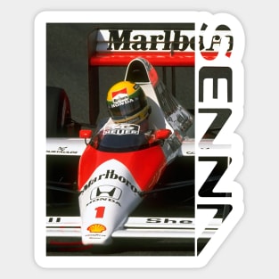 AYRTON SENNA Sticker